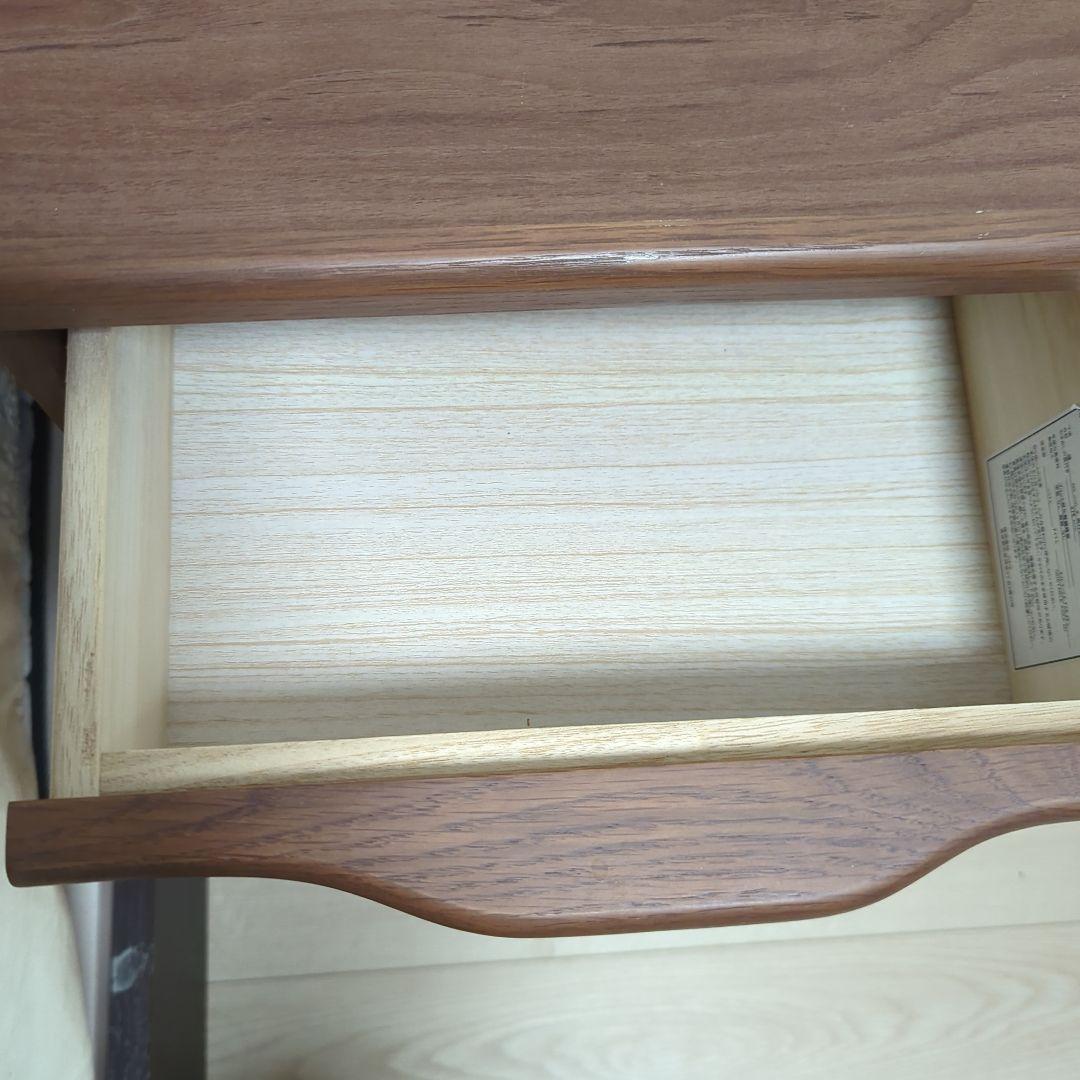 ニトリ　NITORI　サイドテーブル　アスカ　2段