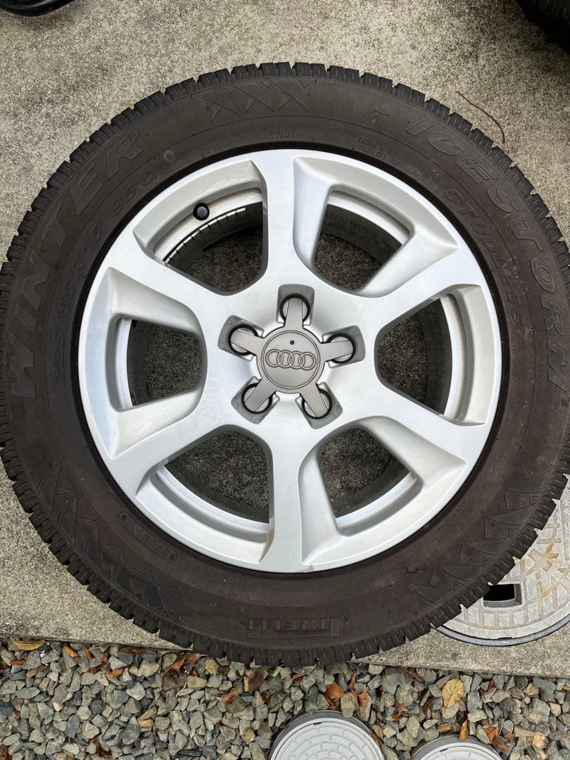 アウディ純正ホイール＆スタッドレスタイヤ4本セット 225/55R16