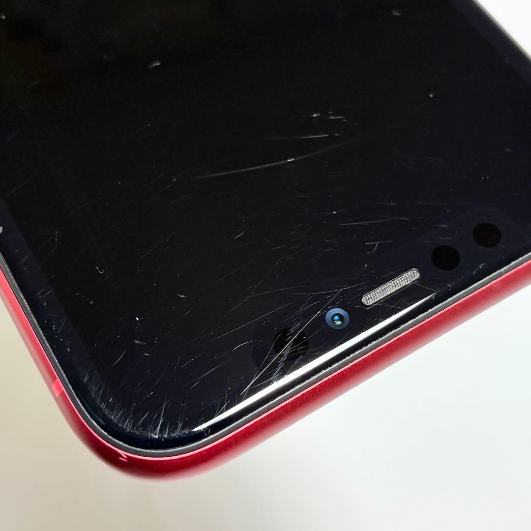 訳あり Apple iPhone 11 128GB レッド SIMフリー 本体
