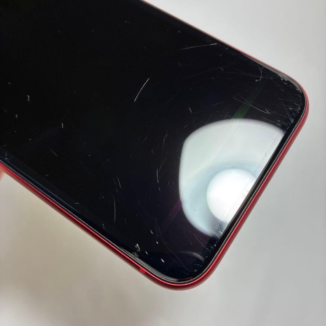 訳あり Apple iPhone 11 128GB レッド SIMフリー 本体