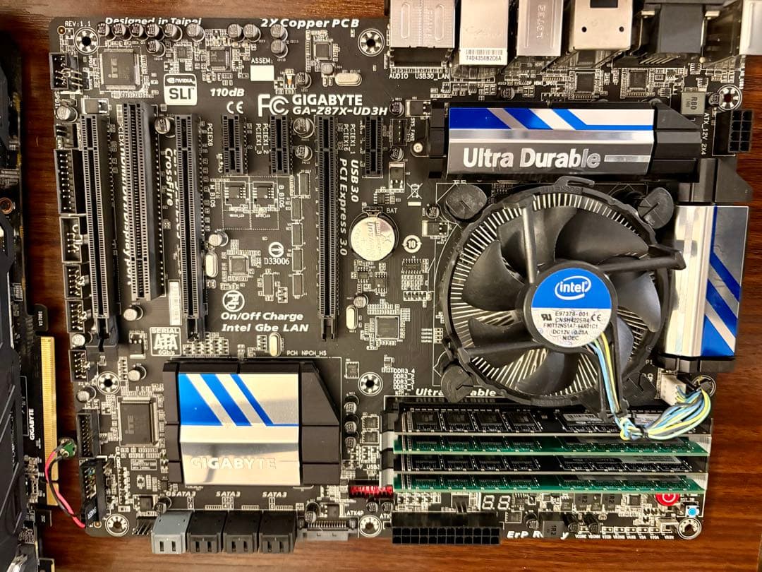 マザボ CPUメモリ セット Z87X-UD3H i7 4790 16GB動作品