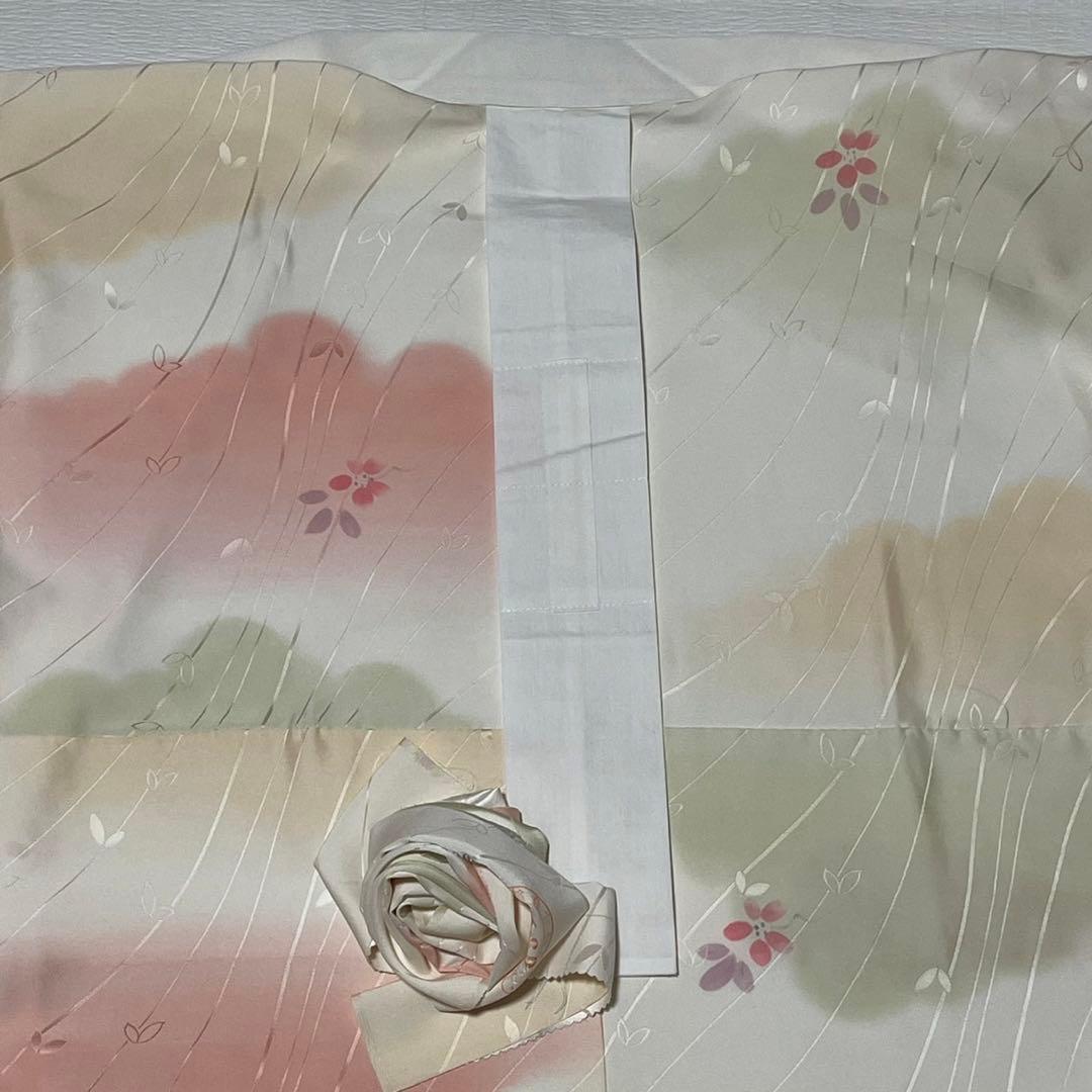 7. 最高級　長襦袢　正絹　未使用　極美品　証紙有り