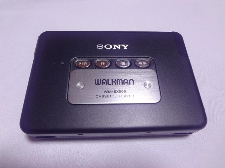 希少 SONY カセットウォークマンWM-EX808 訳あり（ジャンクとして）