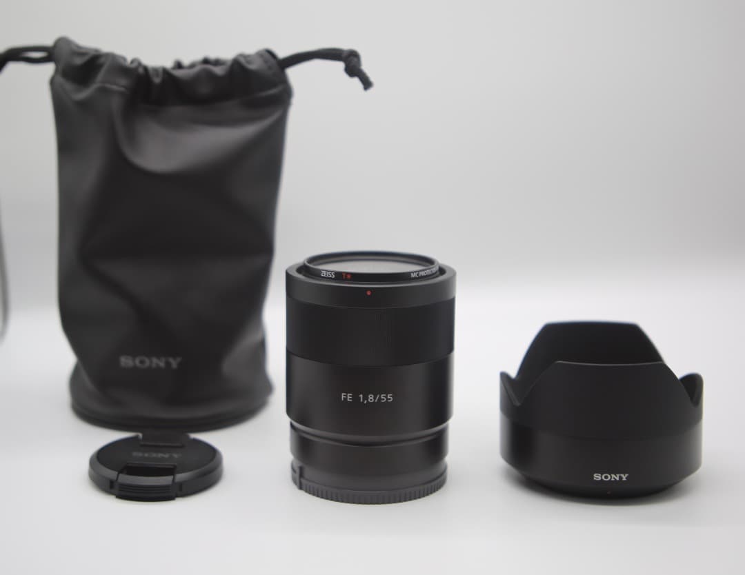 【美品】SONY SEL55F18Z 単焦点レンズ 純正フィルター付属