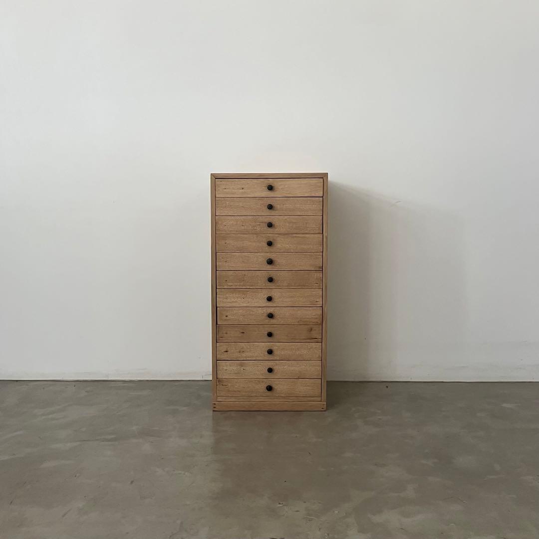 レトロ　アンティーク　古道具　古家具　剥離家具　ストリップド　抽斗　引き出し