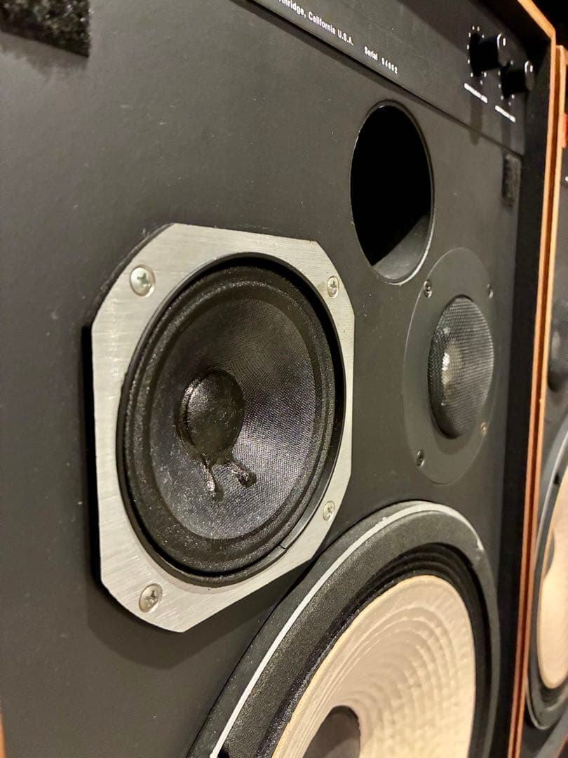 【音質良好】JBL4312Aスピーカー/2本セット/木目ウォルナット