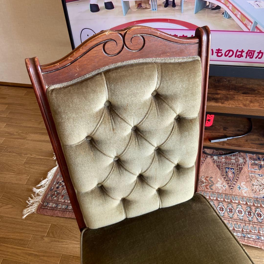 ヴィンテージチェア　karimoku ① カリモク　ダイニングチェア　椅子