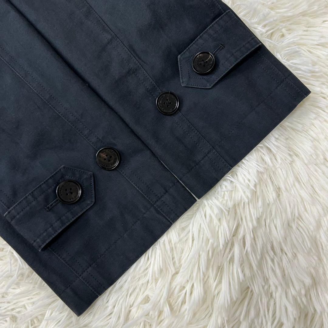 【美品/L】バーバリーロンドン ステンカラーコート アウター ウールライナー付