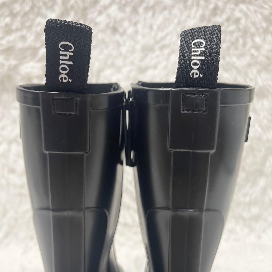 ✨未使用✨Chloé ベティレインブーツ ジッパー ブラック