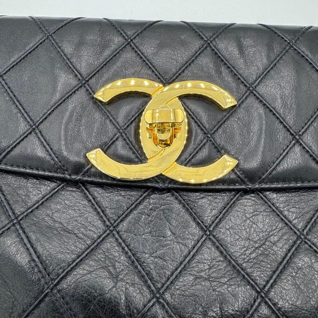 CHANEL シャネル ココマーク ターンロック ビコローレ クラッチ バッグ