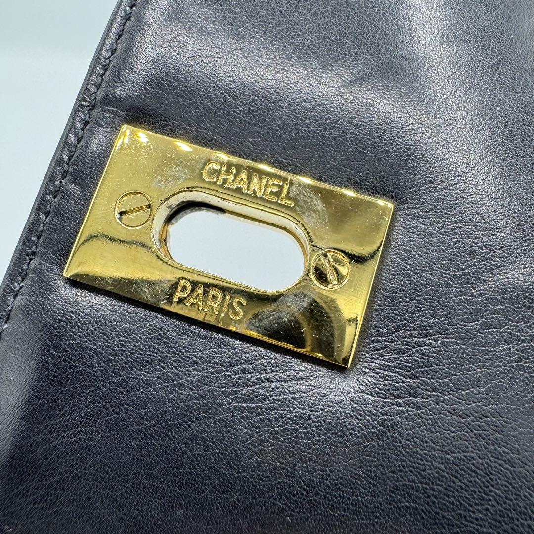 CHANEL シャネル ココマーク ターンロック ビコローレ クラッチ バッグ