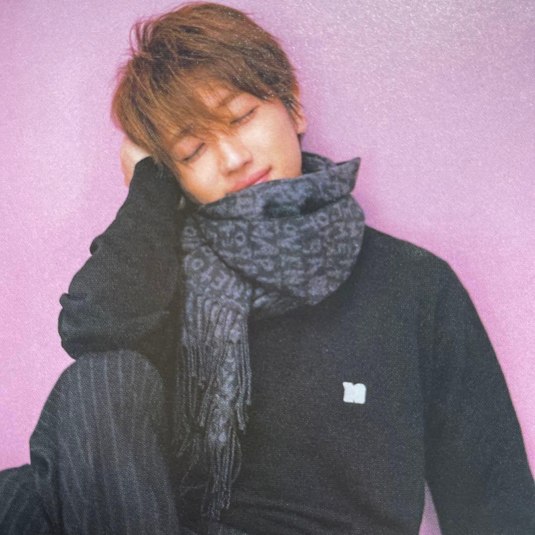 Naptime ストール　ブラック　nissy 西島隆弘