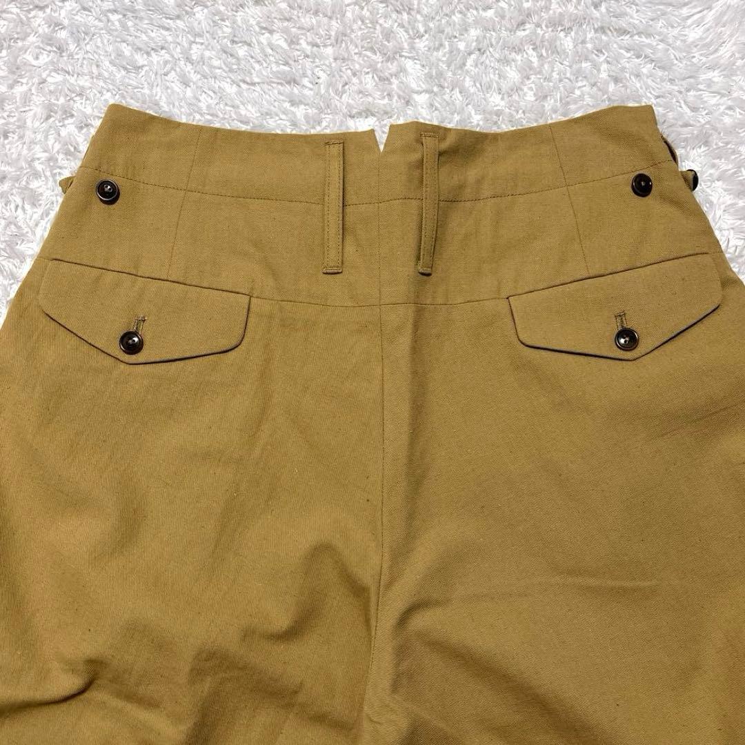 極美品✨ MAATEE&SONS 俺の軍パン サイズ1 ベージュ コットンヘンプ