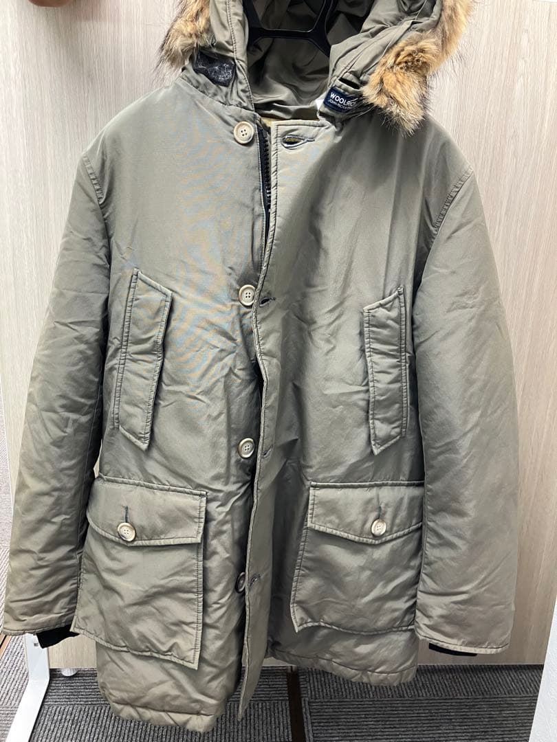 ウールリッチ　ミリタリージャケット ファー付き