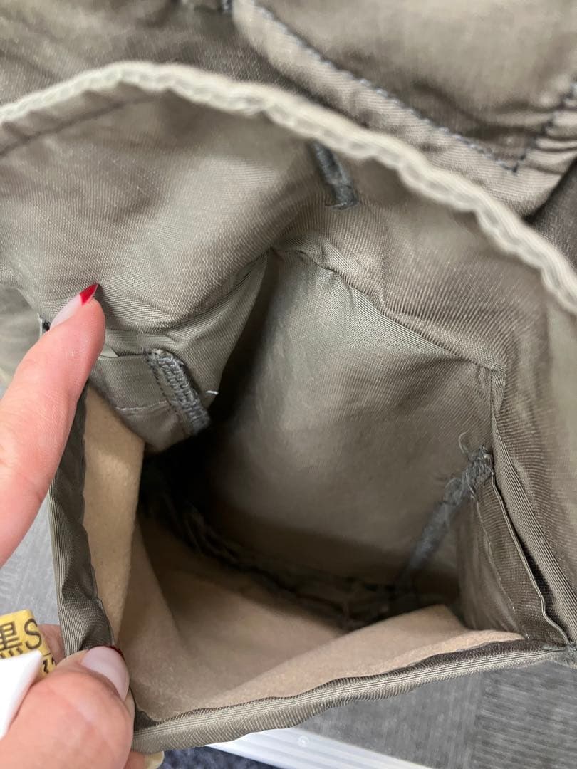 ウールリッチ　ミリタリージャケット ファー付き