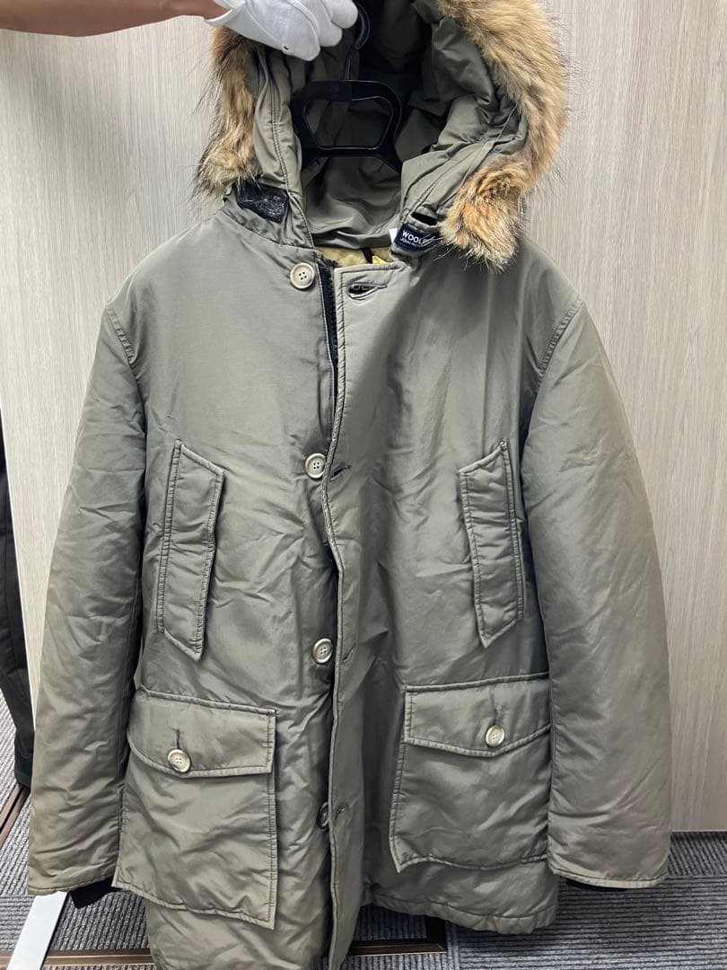 ウールリッチ　ミリタリージャケット ファー付き