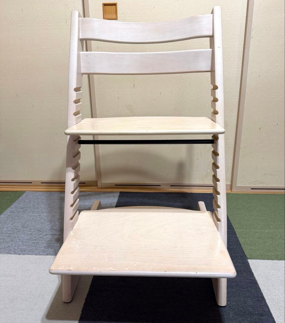 STOKKE ストッケ　トリップトラップ　椅子　チェア　ホワイトウォッシュ
