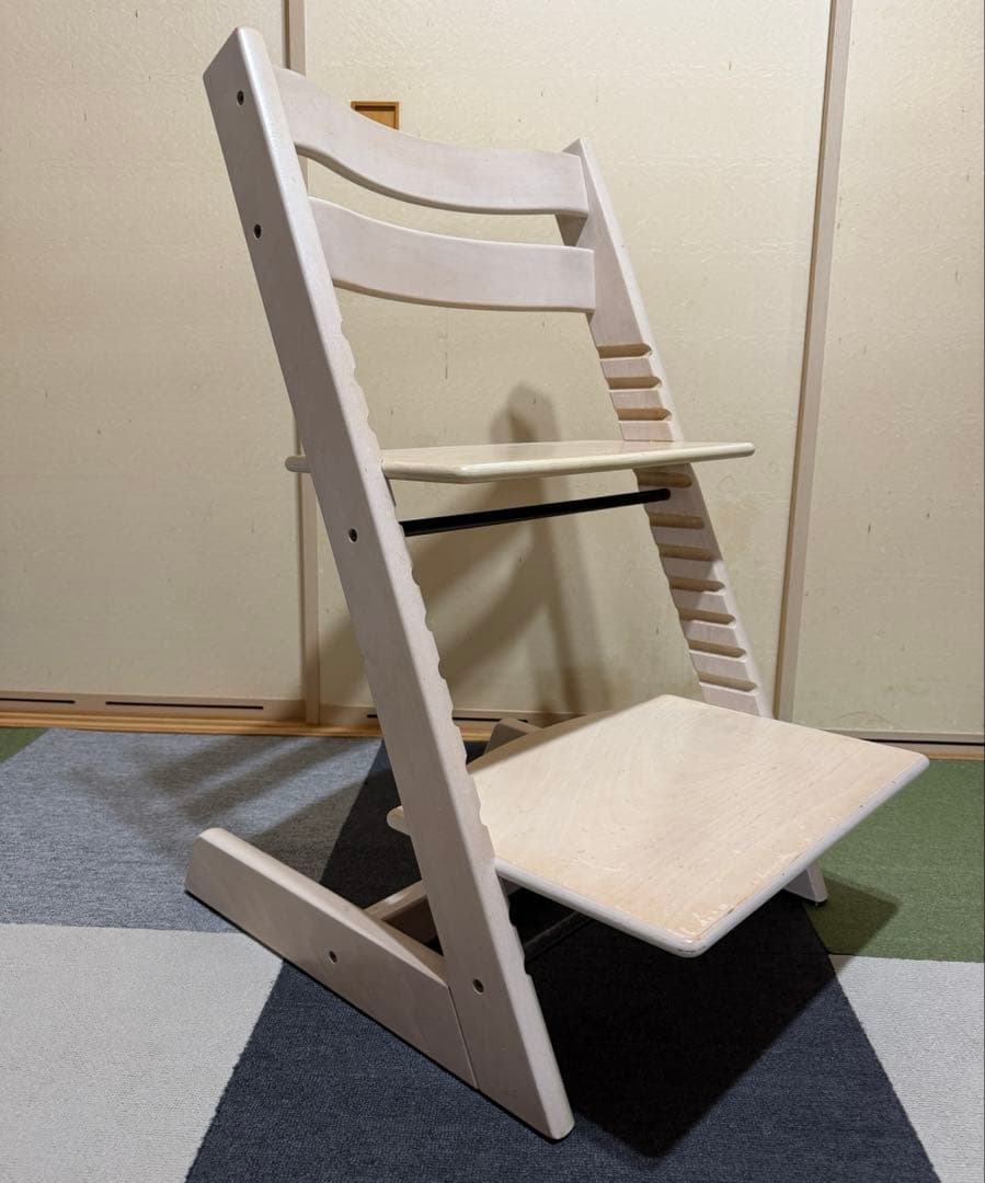 STOKKE ストッケ　トリップトラップ　椅子　チェア　ホワイトウォッシュ