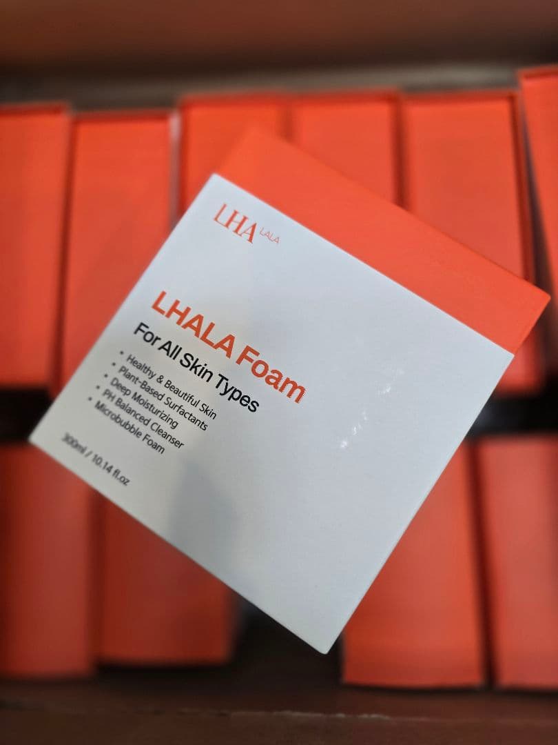 最新版【ララピール洗顔フォーム】LHALA Foam 300ml 全ての肌用