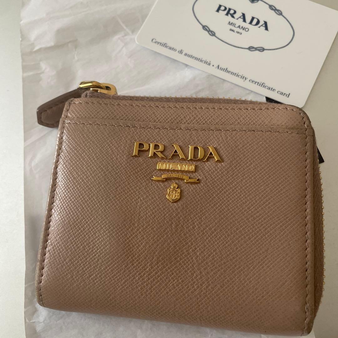 美品 かわいい♡PRADA♡プラダ 財布 ミニ財布