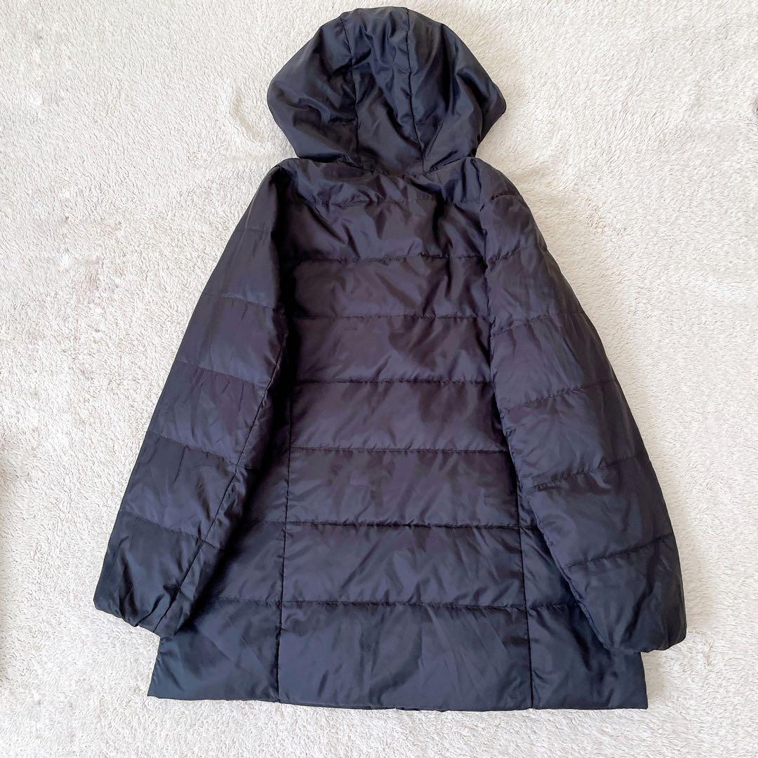 【美品】23区　洗える　モッズコート ダウン ファー ライナー 44 黒