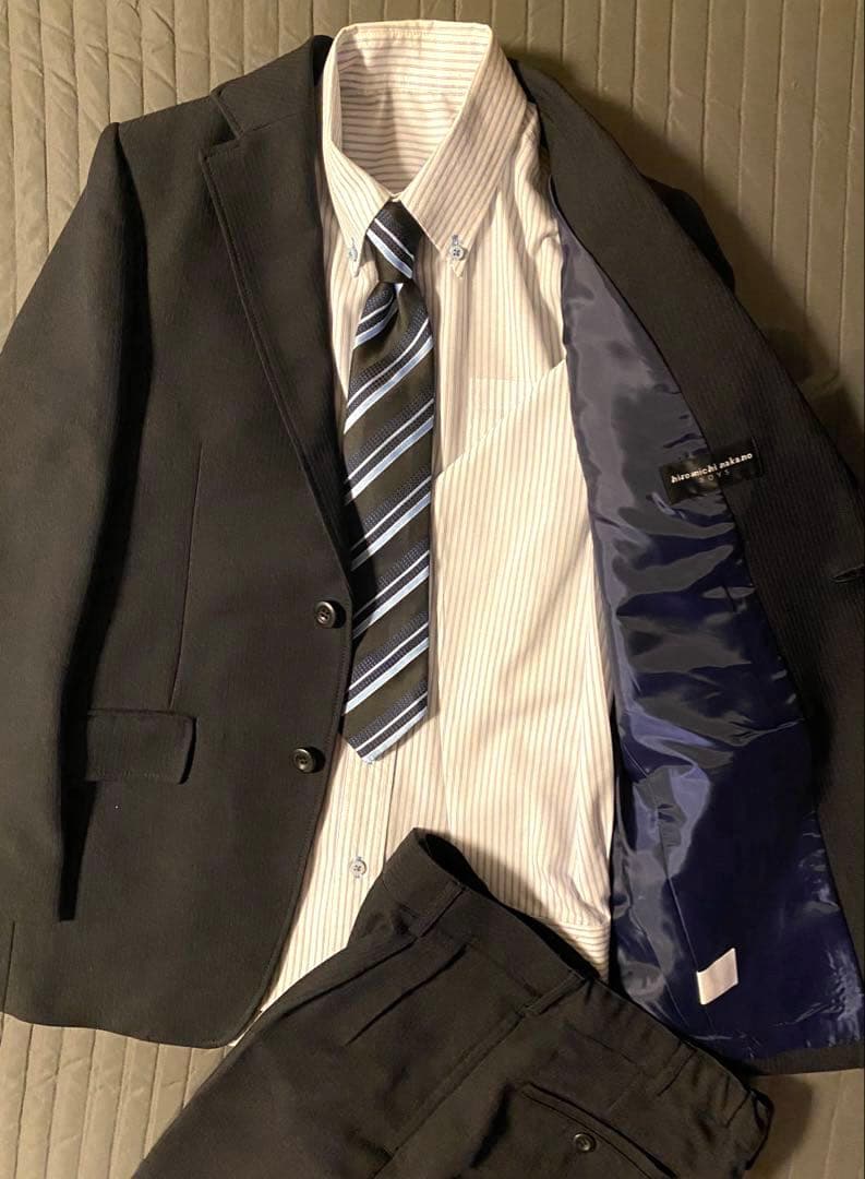 スーツ　160cm 美品　セット　卒業式　男の子　フォーマル　ナカノヒロミチ