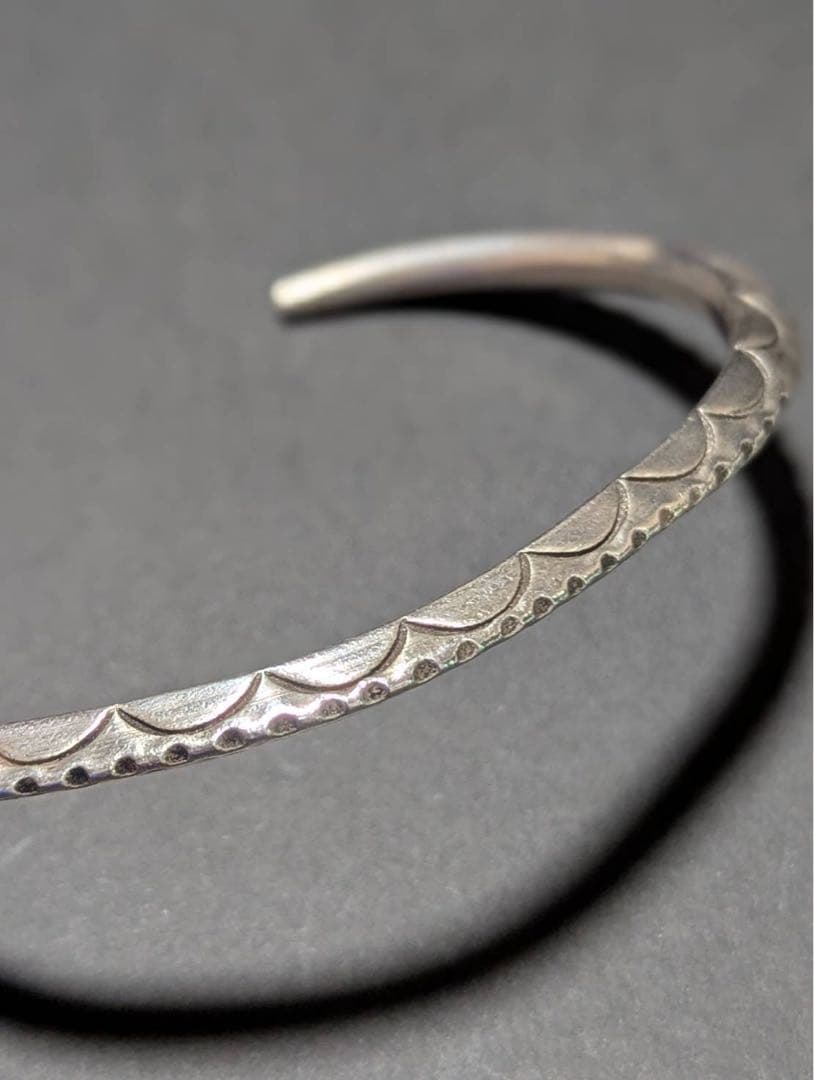 NAVAJO 925シルバーバングル &NORTH CAFEビーズ70psセット