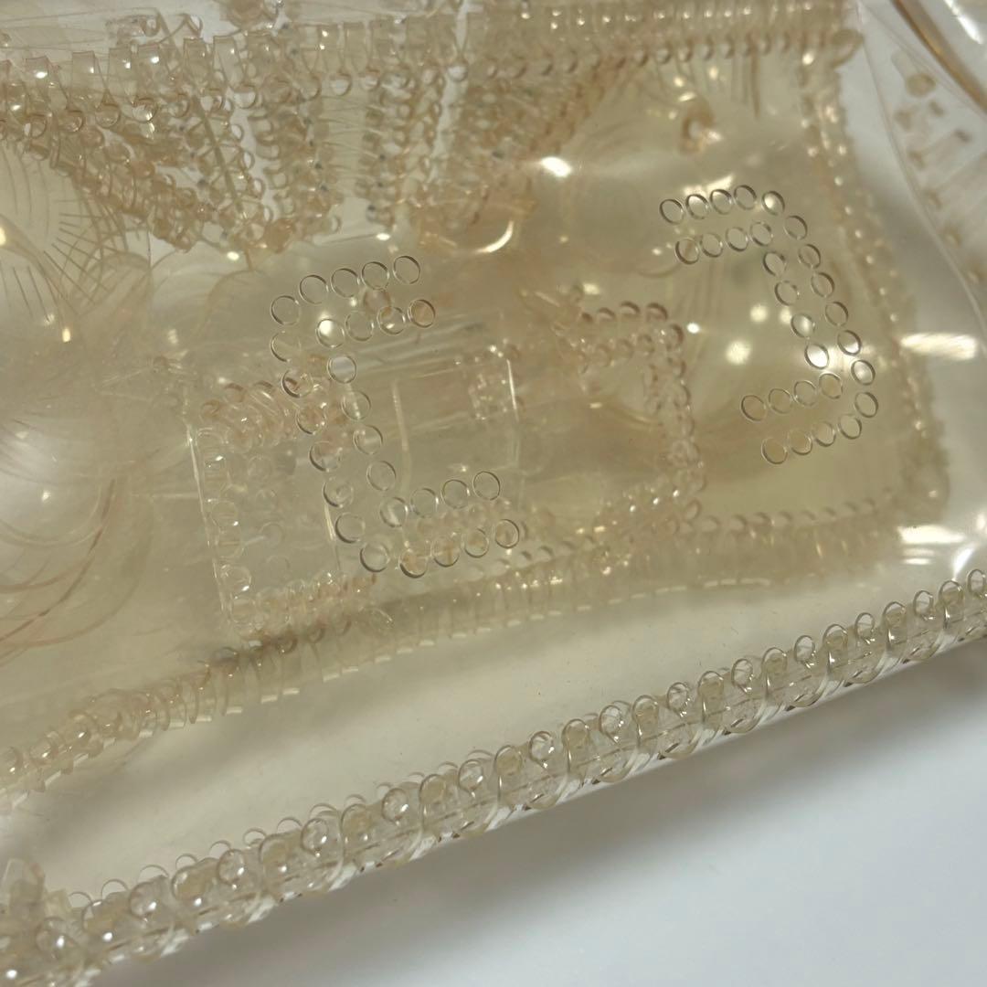 マメクロゴウチ　mamekurogouchi PVCバッグ　クラッチバッグ