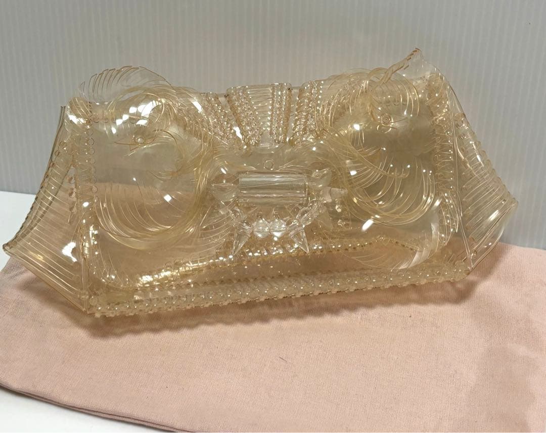 マメクロゴウチ　mamekurogouchi PVCバッグ　クラッチバッグ