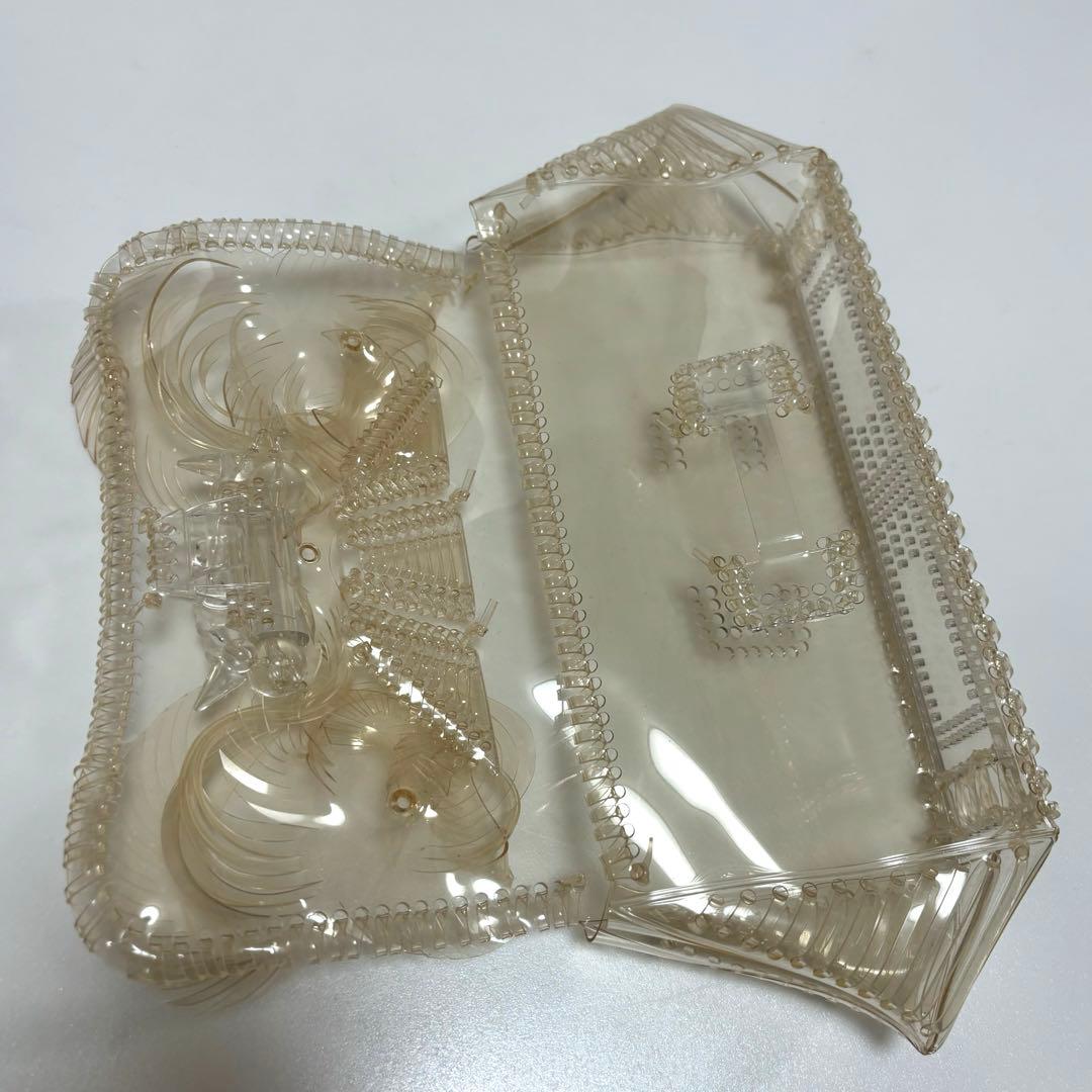 マメクロゴウチ　mamekurogouchi PVCバッグ　クラッチバッグ