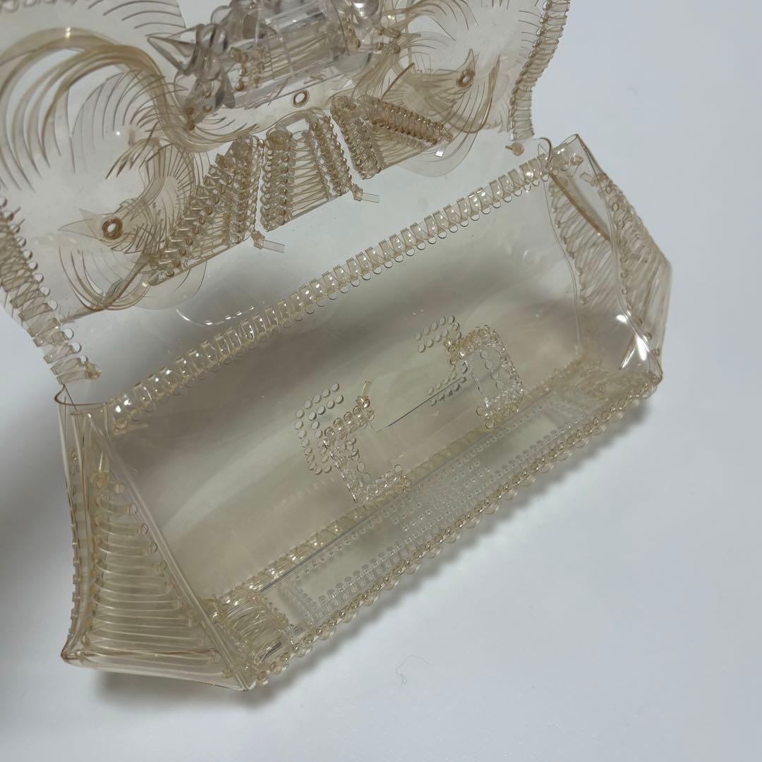 マメクロゴウチ　mamekurogouchi PVCバッグ　クラッチバッグ