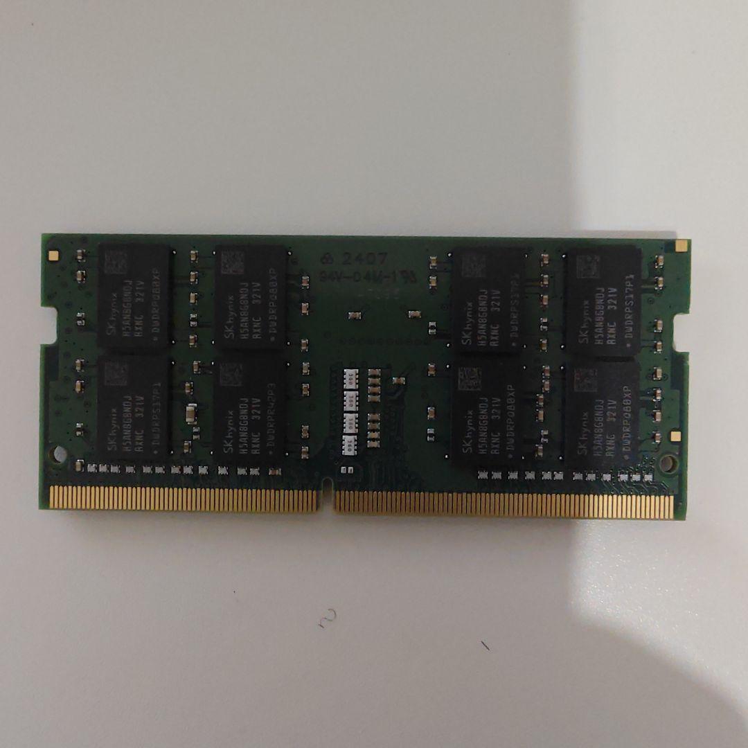 【未使用】Kingston DDR4-3200 ノートPC用メモリ 16GB