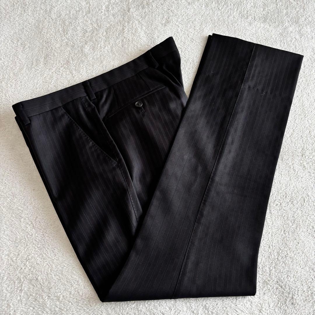 美品 Paul Smith ポールスミス スーツ ブラック L チェルッティ