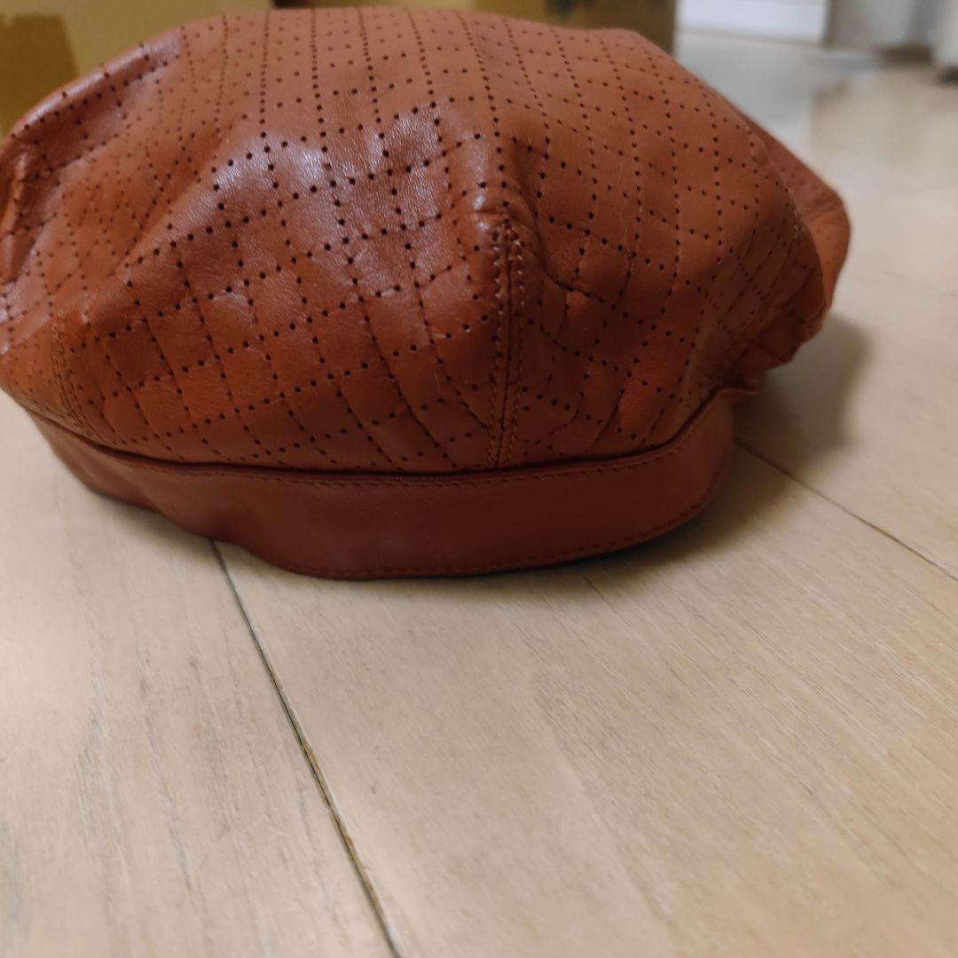 GUCCI 羊革 ハンチング ディアマンテ イタリア製