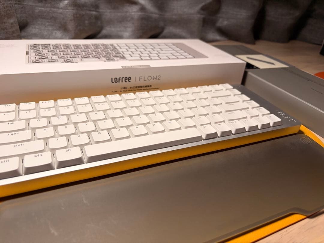 Lofree Flow2 Void（静音) キーボード + Nuphy Pad