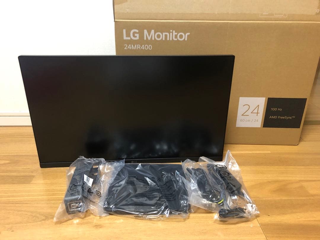 未使用/LG 24MR400 モニター 24インチ