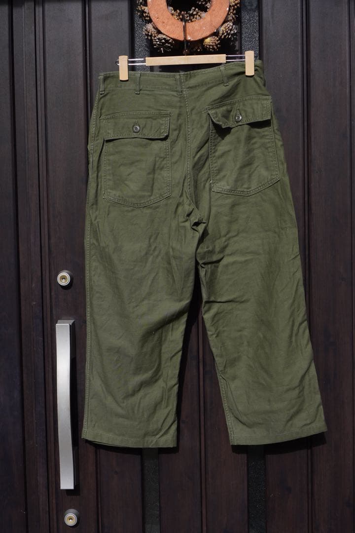 70s 米軍実物 OG-107 ベイカーパンツ ミリタリー