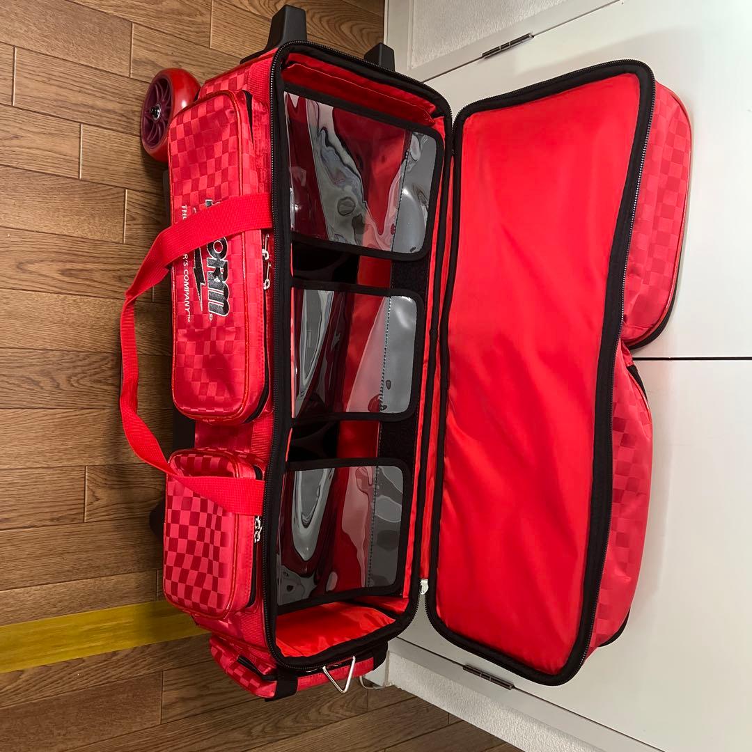 STORM ボウリング用バッグ レッド 大容量