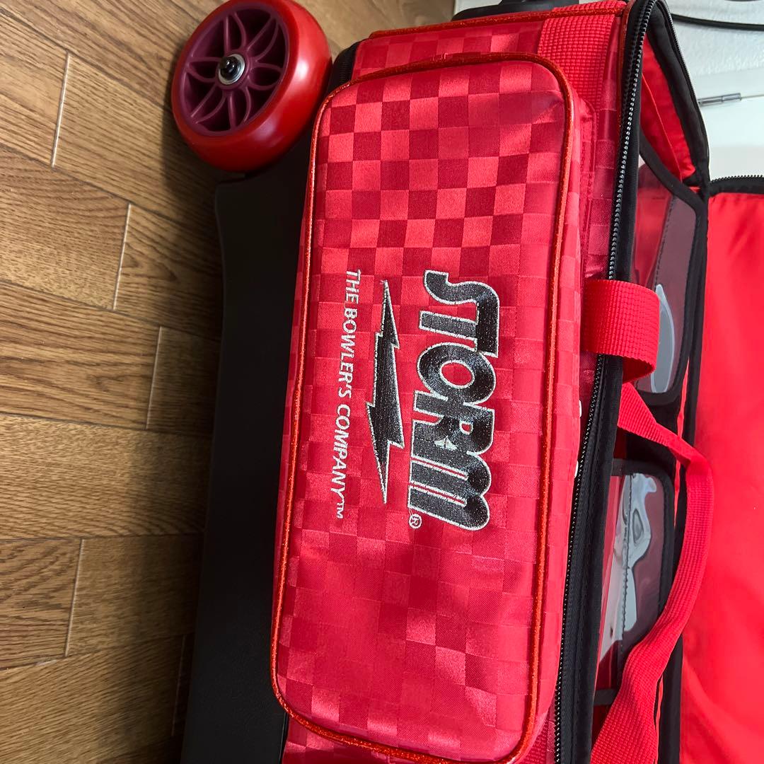 STORM ボウリング用バッグ レッド 大容量