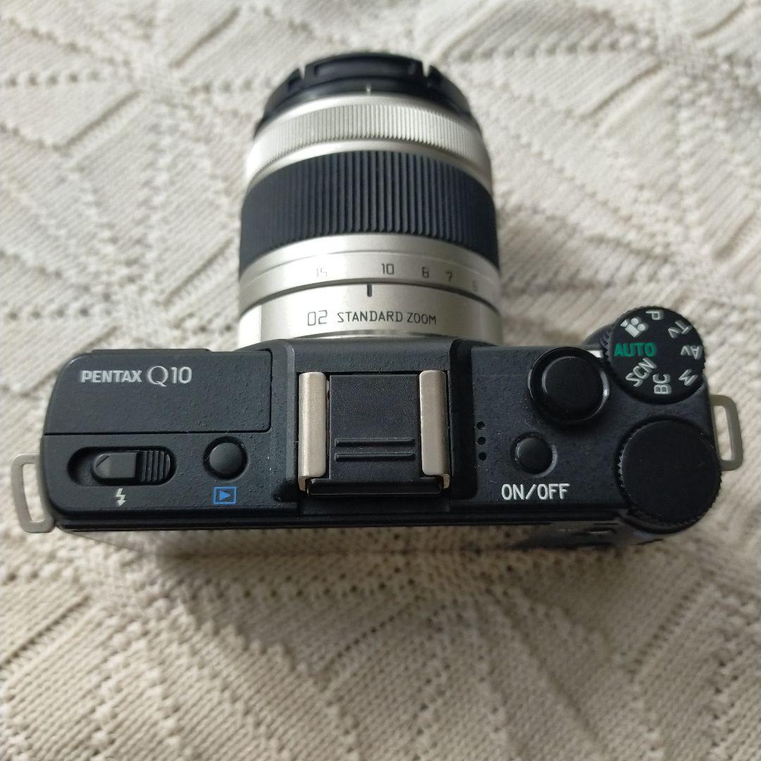 【美品】PENTAX Q10 ミラーレスカメラ レンズ2個付き