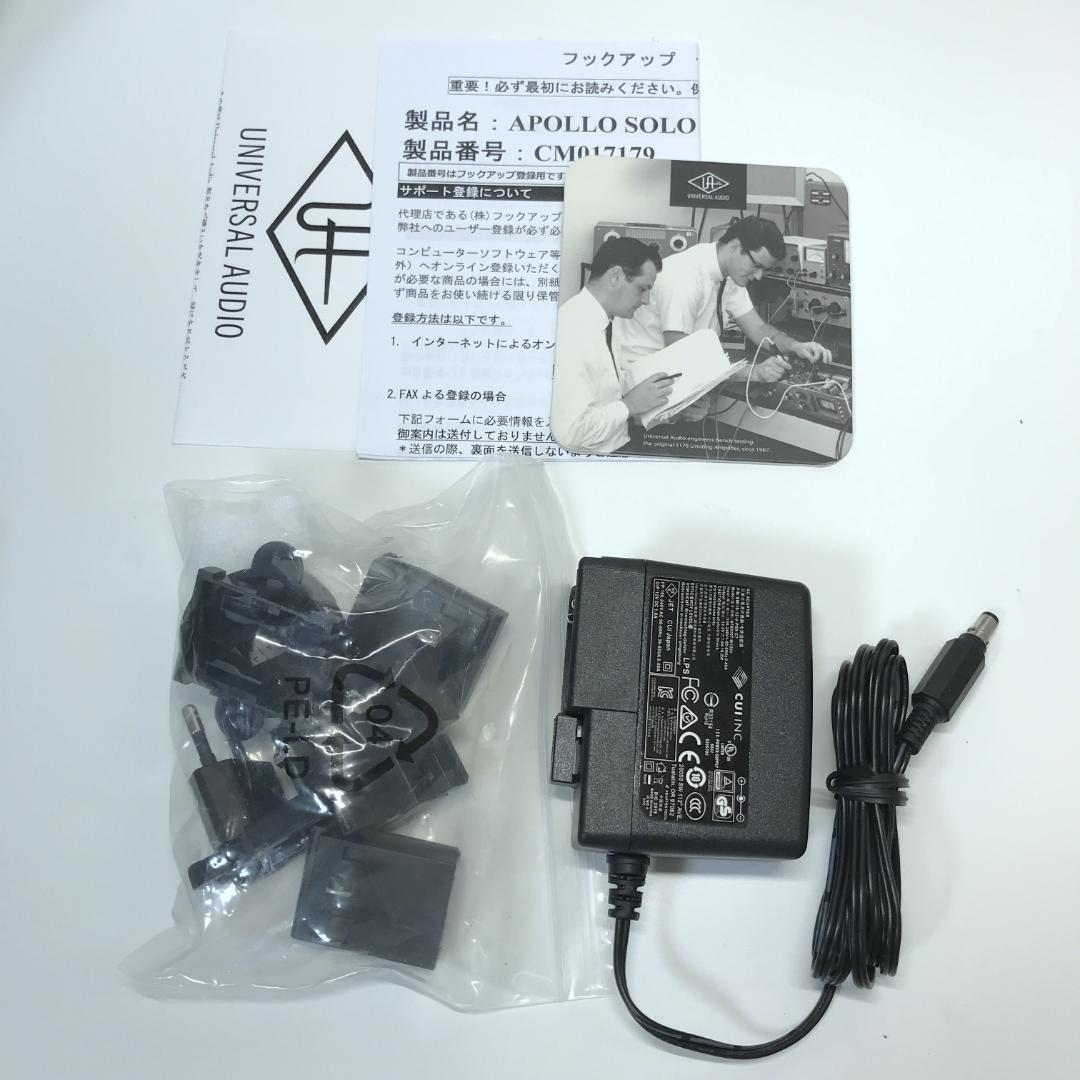 【美品】Universal Audio Apollo Solo USB Win