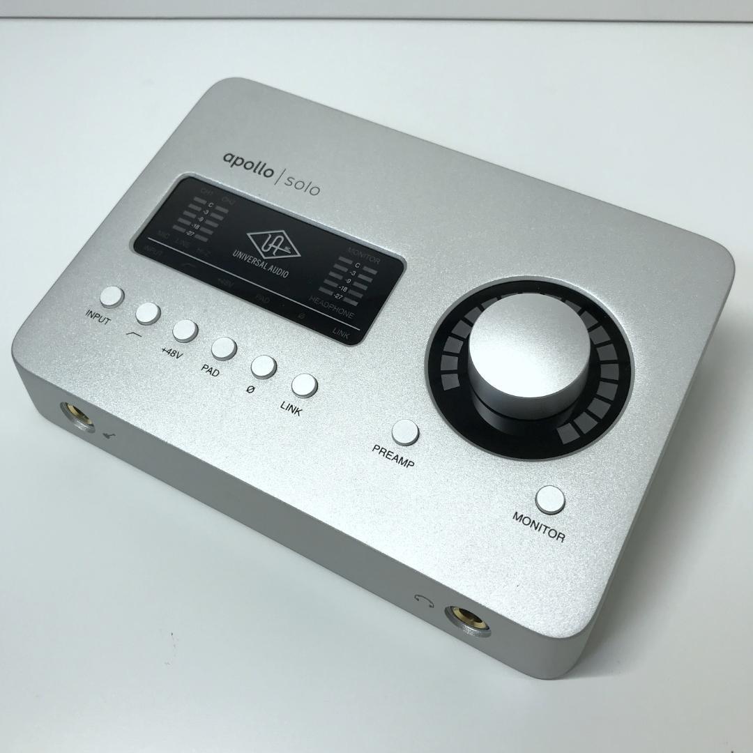 【美品】Universal Audio Apollo Solo USB Win