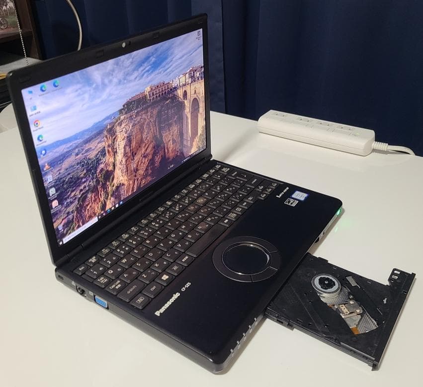 Let's note CF-SZ5 i7 8GB DVDドライブ バッテリー2つ