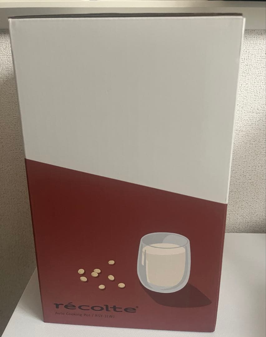 【新品・未開封】レコルト recolte 自動調理ポット クリームホワイト