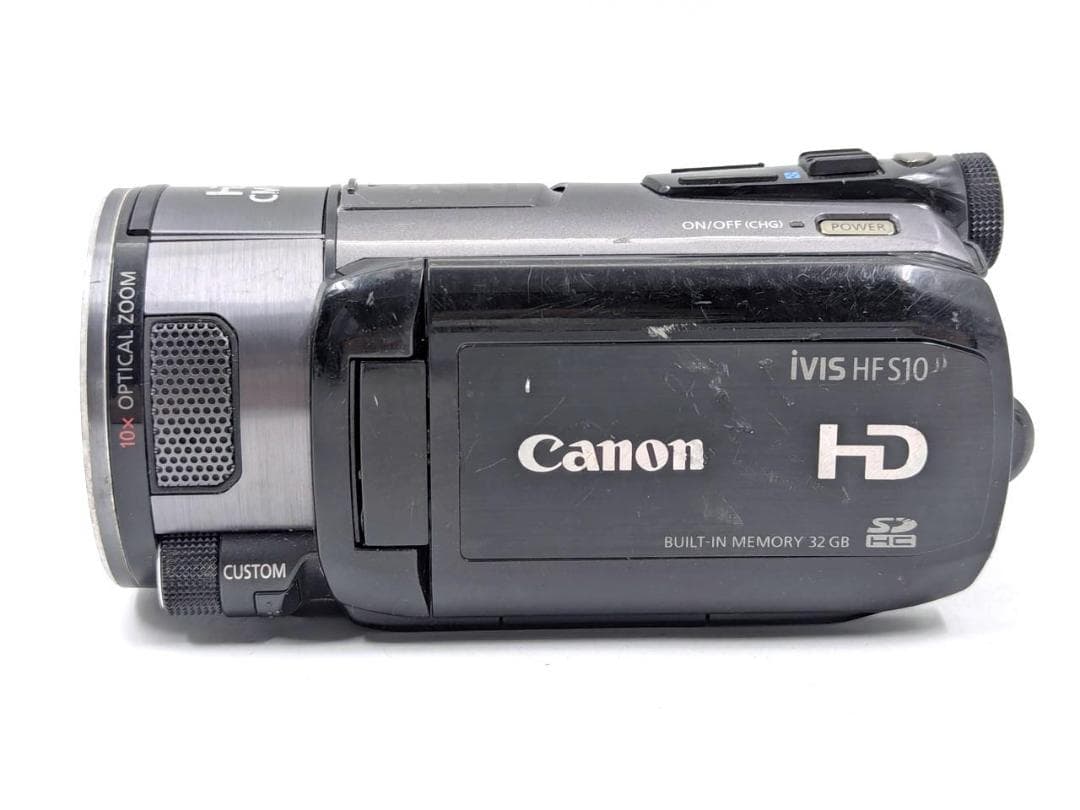 フルハイビジョン対応！ Canon ビデオカメラ iVIS HF S10