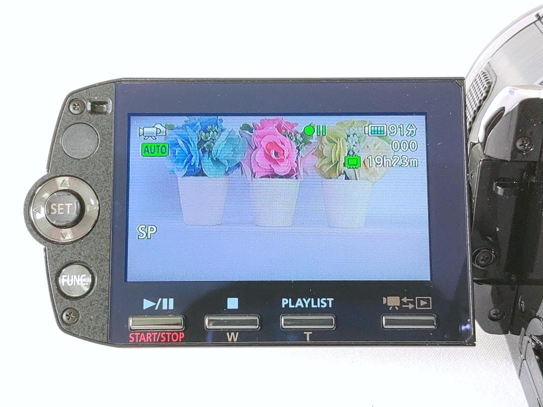 フルハイビジョン対応！ Canon ビデオカメラ iVIS HF S10