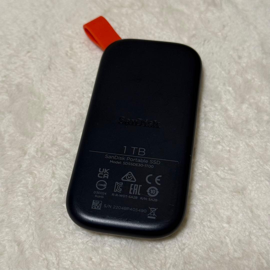 使用品 SanDisk Portable SSD 1TB
