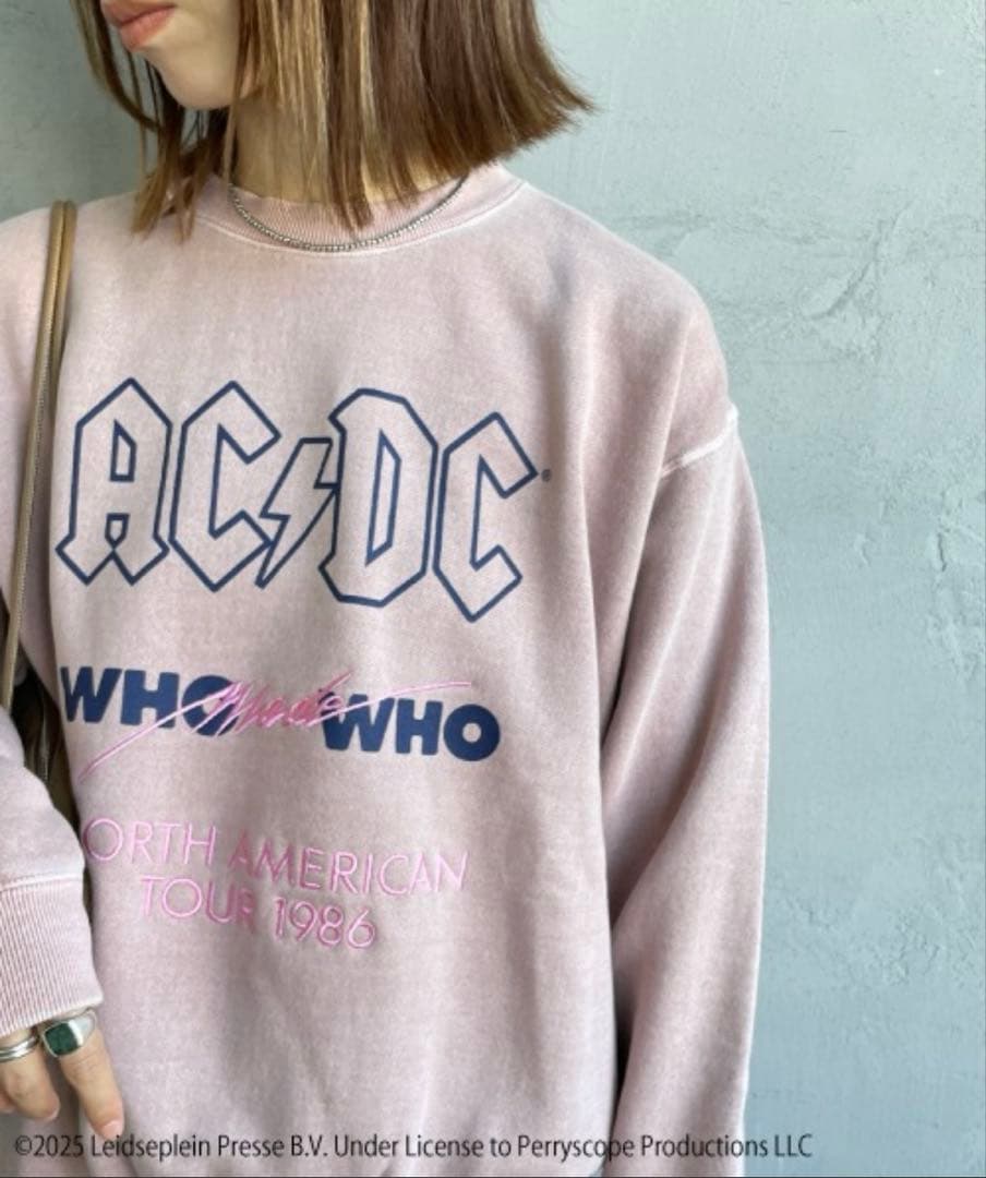 GOOD ROCK SPEED 別注 AC/DC ロックプリントスウェット