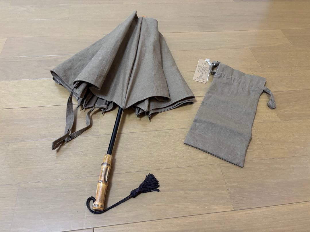 傳tutaee / ウサギノタスキ 麻ム地 サンドベージュ