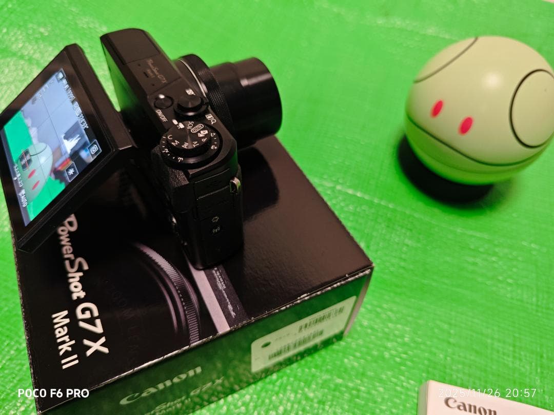 チ*プ様 【中古完動品】Canon PowerShot G7 X Mark II